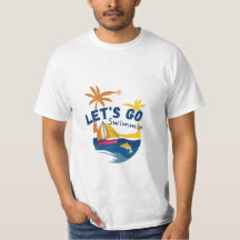 Lass uns schwimmen gehen - Fun Summer Beach T - Sh