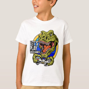 Lass uns T-Rex Gamer spielen   T-Shirt