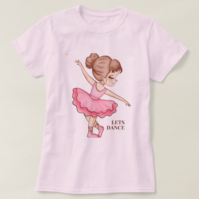 Lass uns T - Shirt tanzen (Design vorne)