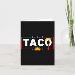 Lass uns Taco Shirt T.a.c.o Funny Trendy Chicken T Karte