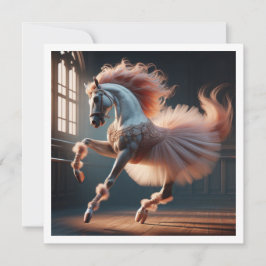 Lass uns tanzen! Pferdeschanzballet, Pferd Einladung