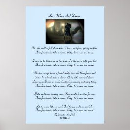 Lass uns tanzen poster