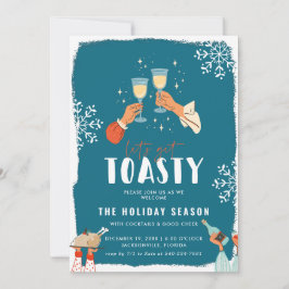 Lass uns Toasty holen | Einladung von Feiertagen