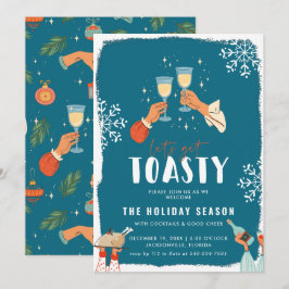 Lass uns Toasty holen | Einladung von Feiertagen