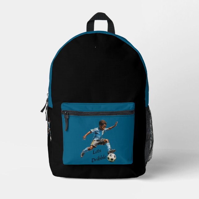 Lass uns treiben bedruckter rucksack (Vorderseite)