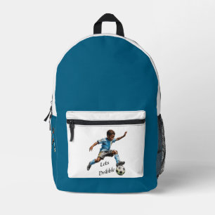 Lass uns treiben bedruckter rucksack