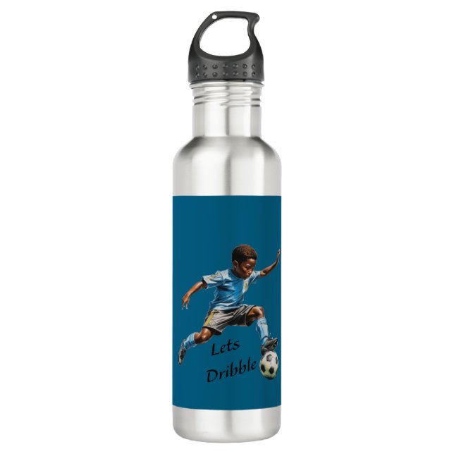 Lass uns treiben edelstahlflasche (Vorderseite)