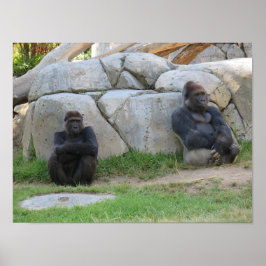 Lass uns warten und sehen poster