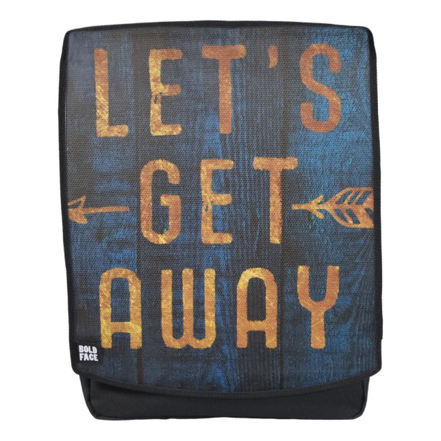 lass weg rucksack (Vorderseite)