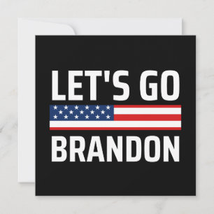 lass zu Brandon chant joe biden, lustige lass gehe Save The Date