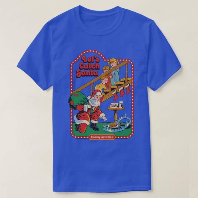 Lasse Catch Santa 1 T-Shirt (Design vorne)