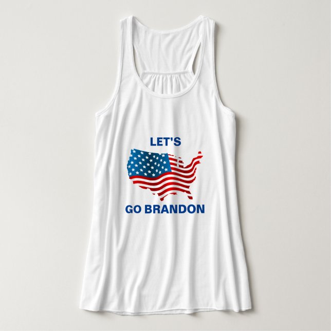 Lasse den T - Shirt Go Brandon Plus Größe Plus Grö (Design Vorderseite)