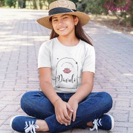 Lasse Diwali elegant feiern T-Shirt