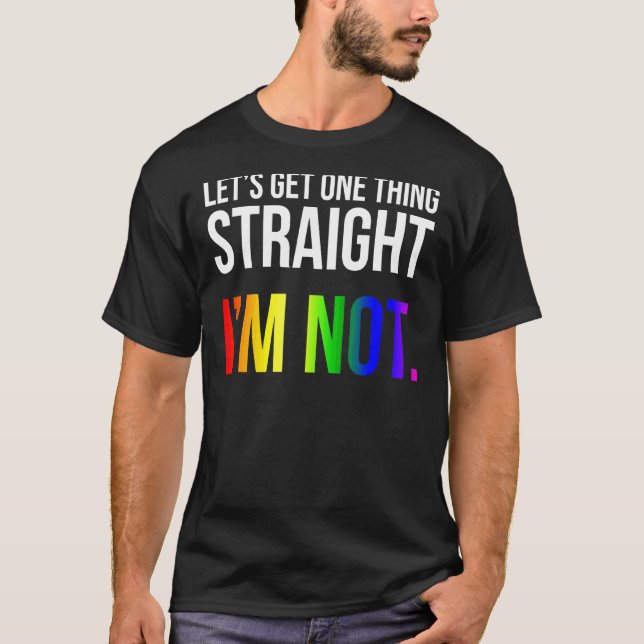 Lasse eine Sache direkt bekommen, ich bin nicht LG T-Shirt (Vorderseite)