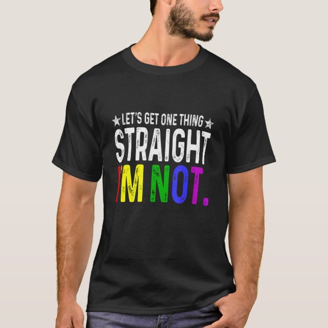 Lasse eine Sache direkt bekommen, ich bin nicht LG T-Shirt (Vorderseite)