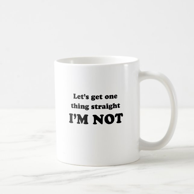 Lasse eine Sache richtig Kaffeetasse (Rechts)