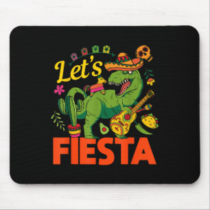 Lasse Fiesta Cinco De Mayo Camisa Mexicana Hombre Mousepad