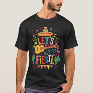 Lasse Fiesta Mexican Family Fiesta Squad Cinco De T-Shirt