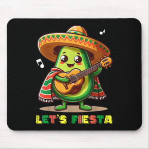 Lasse Fiesta Mexico - Avocado Cinco De Mayo Fiesta Mousepad