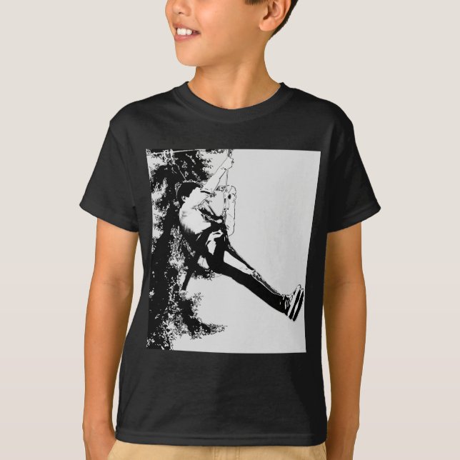 Lasse Fly! - Ziplinglauf T-Shirt (Vorderseite)