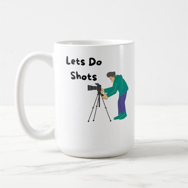 Lasse Fotografieren mit Fotografen Kaffeetasse (Links)