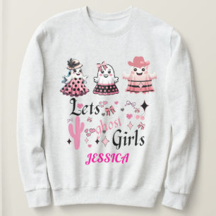 Lasse Geistermädchen Halloween feminin mädchenhaft Sweatshirt