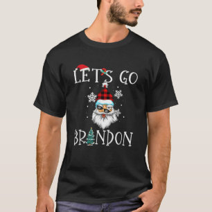 Lasse Go Branden 2024 Brandon Funny Weihnachtsmann T-Shirt