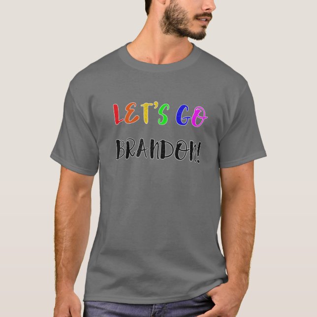 Lasse Go Brandon T-Shirt Go Brandon LGBT Flag LGB (Vorderseite)