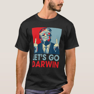 Lasse Go Darwin Funny Lasse Go Darwin T-Shirt