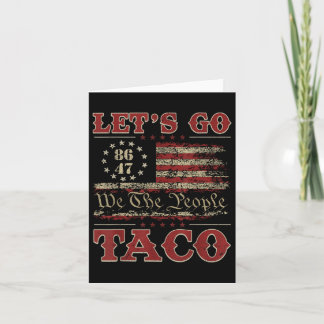 Lasse Go Taco Shirt Lasse Go Taco Karte