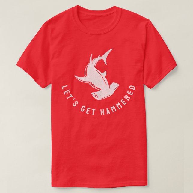 Lasse Hammered Vintag Design T-Shirt (Design vorne)