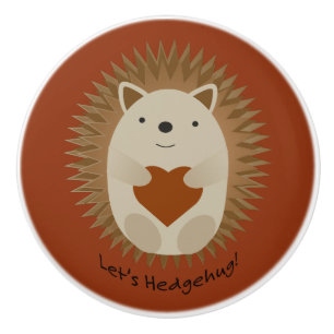 Lasse Hedgehug Hegehog Keramikknauf