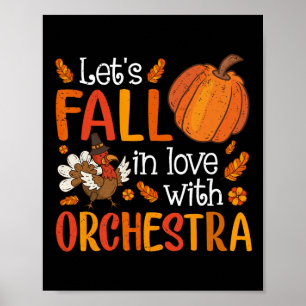 Lasse in Liebe mit Orchesterlehrer Thanksgiv Poster