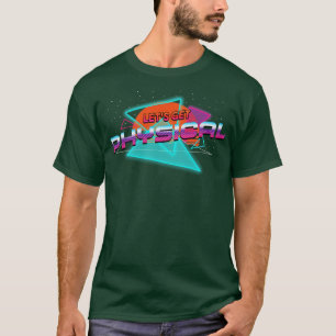 Lasse körperliche Trainingsspiele im Krassen 80er T-Shirt