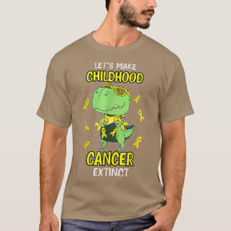 Lasse Krebs im Kindesalter aussterben lassen Dinos T-Shirt