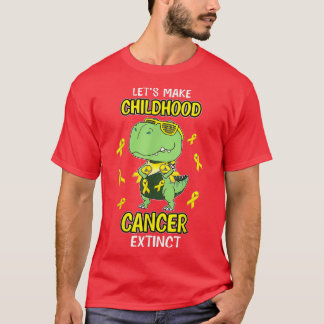 Lasse Krebs im Kindesalter aussterben lassen Dinos T-Shirt