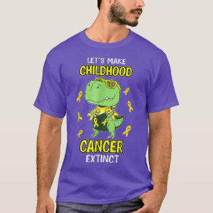 Lasse Krebs im Kindesalter aussterben lassen Dinos T-Shirt