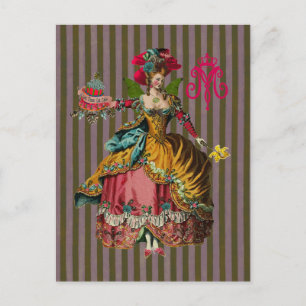 Lasse Kuchen ~ Postkarte / Einladungen 4.25 x 5.6