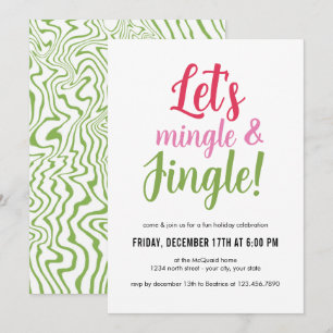 Lasse Mingle und Jingle Weihnachts-Party Einladung