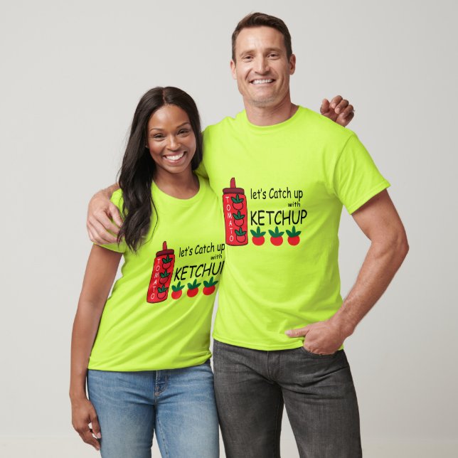 Lasse mit Ketchup aufholen T-Shirt (Unisex)