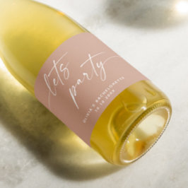 Lasse Party. Modernes Drehbuch-Bachelorette in Pel