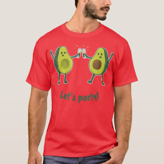 Lasse Party zwei halbe eines Niedlichen tanzenden T-Shirt