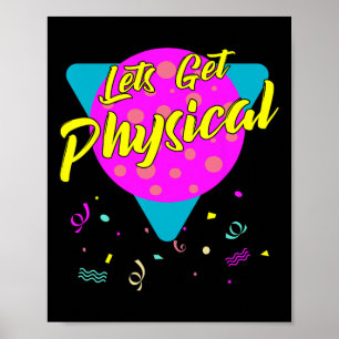 Lasse Physical Workout Gym komplett Krass 80er Jah Poster