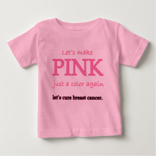 Lasse Pink nur noch eine Farbe Baby T-shirt