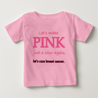 Lasse Pink nur noch eine Farbe Baby T-shirt