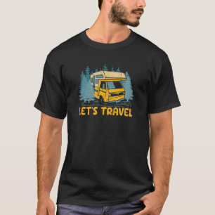 Lasse Reisende Reisen Reisen Straße T T-Shirt