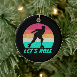 Lasse Roll Girls Keramik Ornament