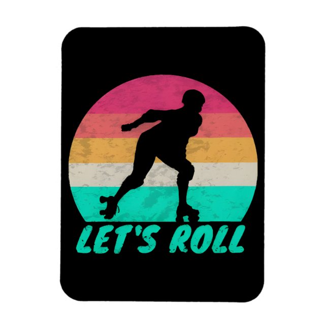 Lasse Roll Girls Magnet (Vertikal)