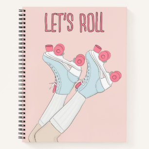 Lasse Roll Rollerskate Notizbuch