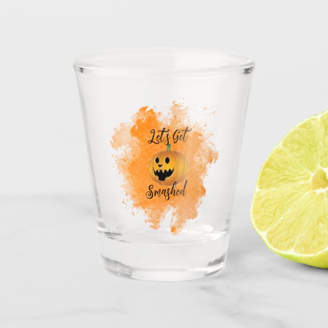 Lasse Schmettergläser aus Halloween-Party Schnapsglas (Vorderseite)
